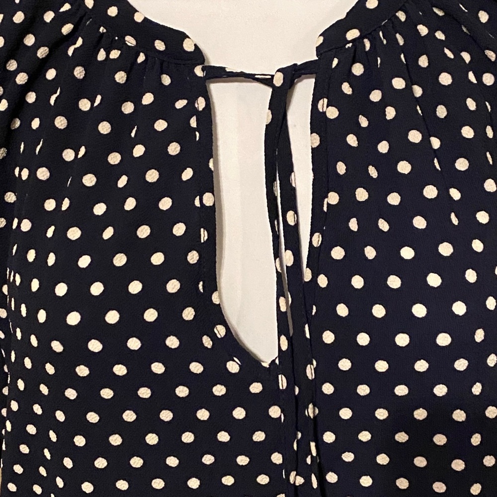 Michael Kors polka  dot print crêpe blouse - Picture 5 of 12